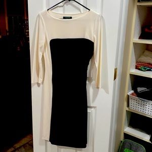 Geometric shape and Ruching offers slimming look.